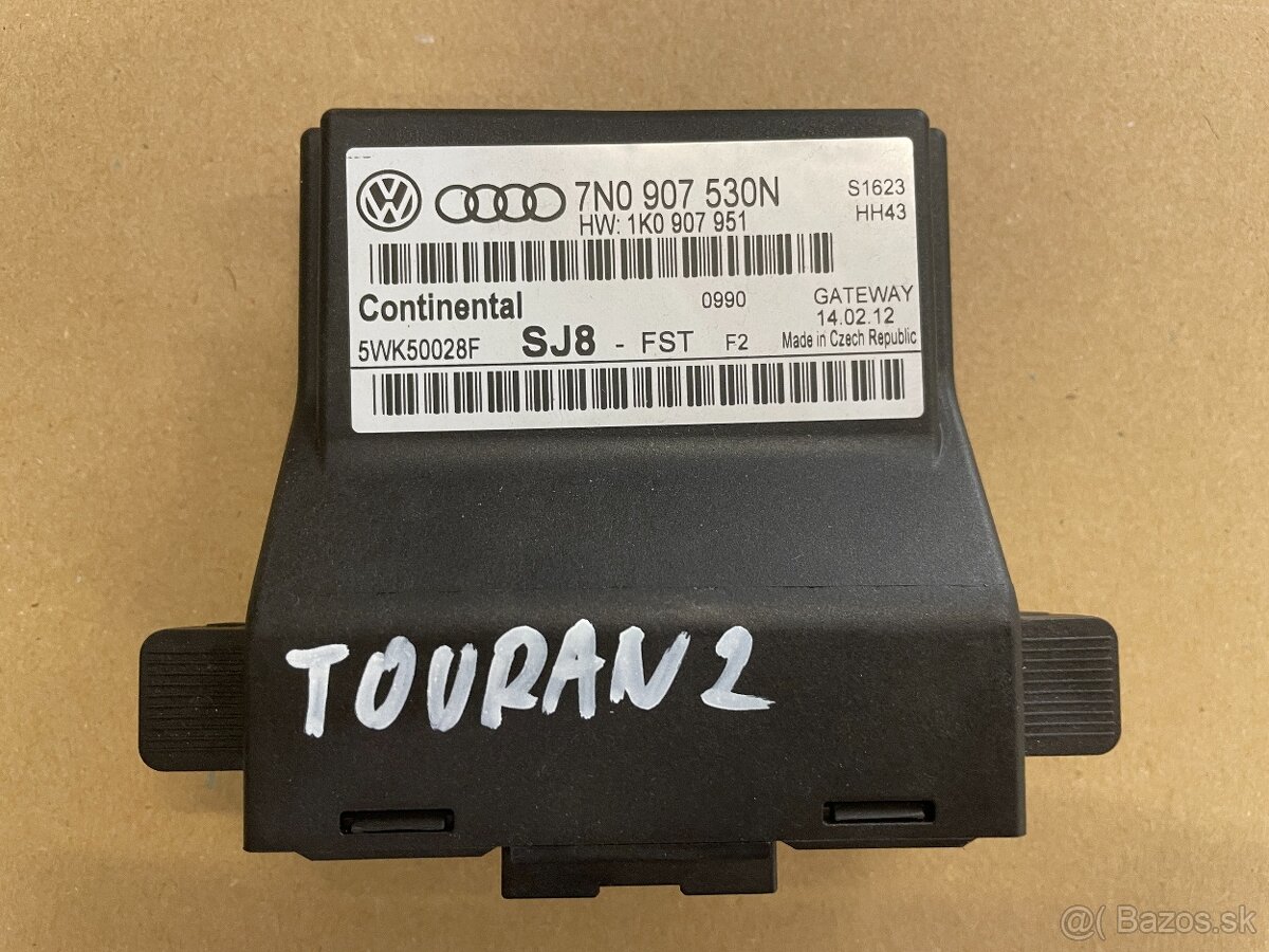 vw touran jednotka ovladanie pačky gateway motorček - 4