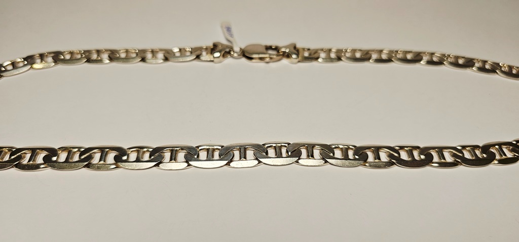 strieborná reťaz 62g - 4