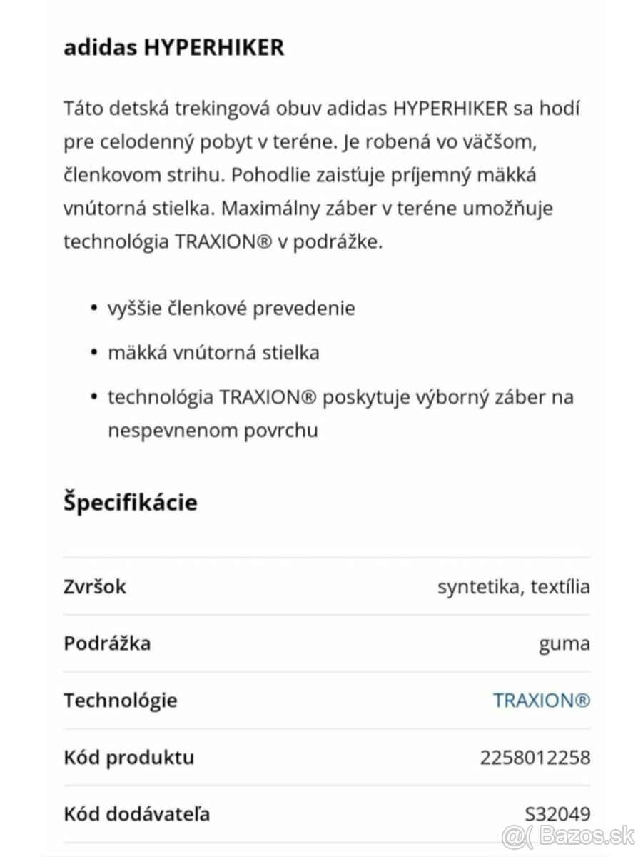 Trekingová obuv Adidas - 4