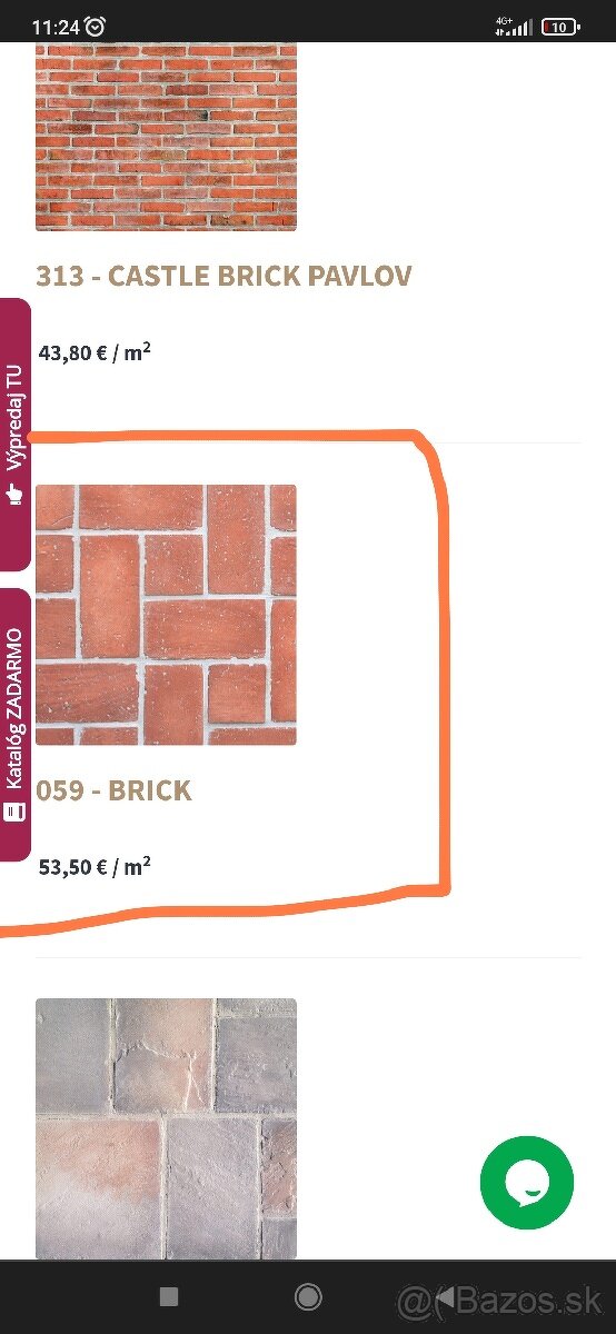 Tehlová dlažba ZNÍŽENÁ CENA - 4