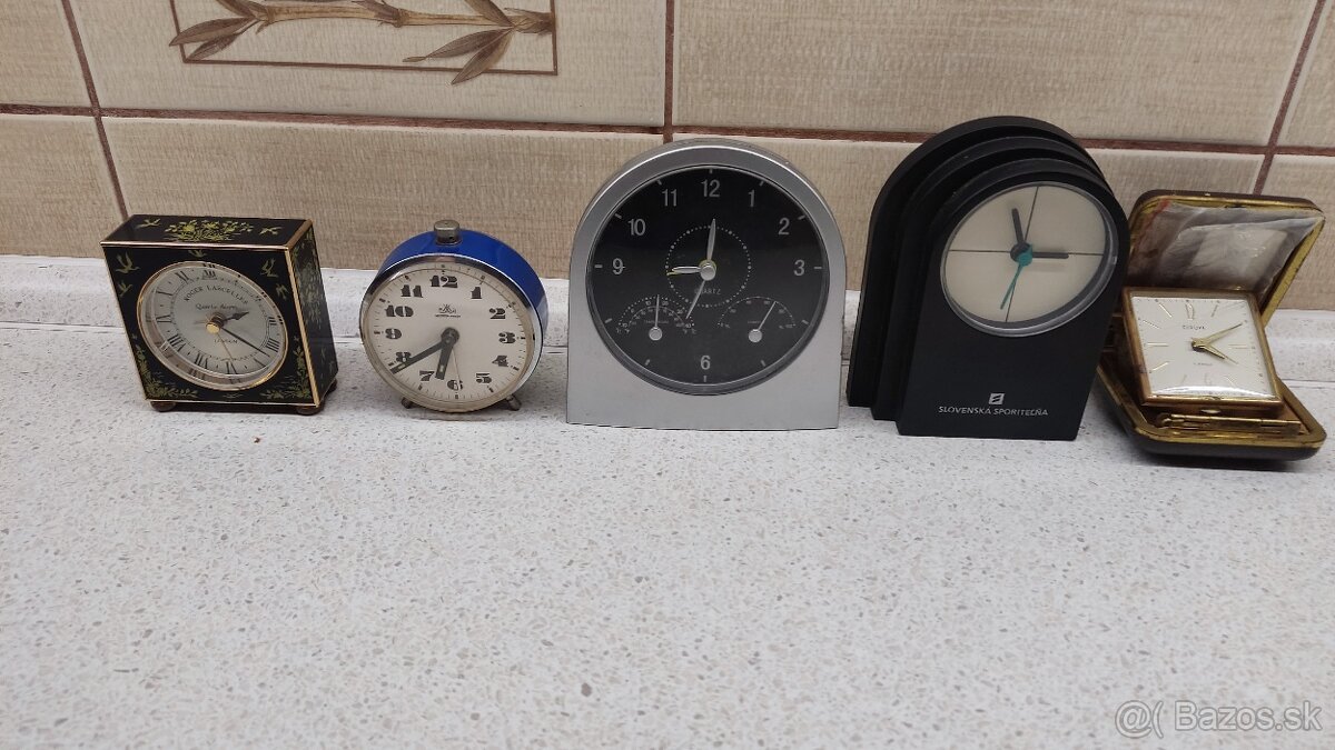 Stolové hodiny Hermle, budiky - 4