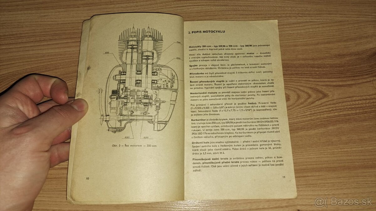 Návod na obsluhu - JAWA 250 typ 559, JAWA 350 typ 360 - 4