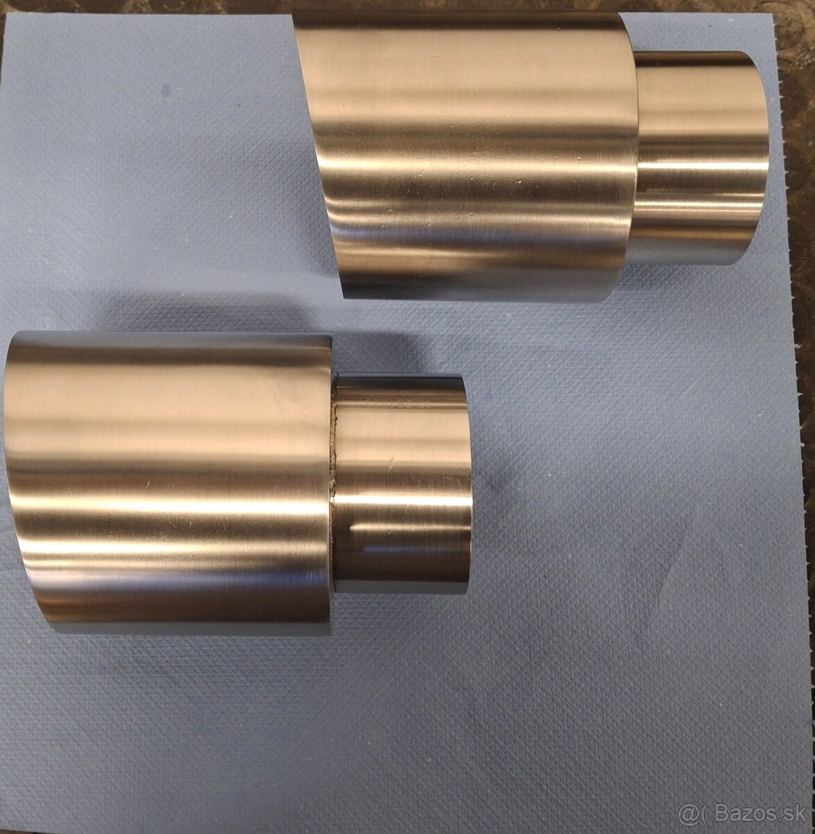 Oprava a vyroba koncovky vyfuku,zvaranie hlinika a titánu - 4