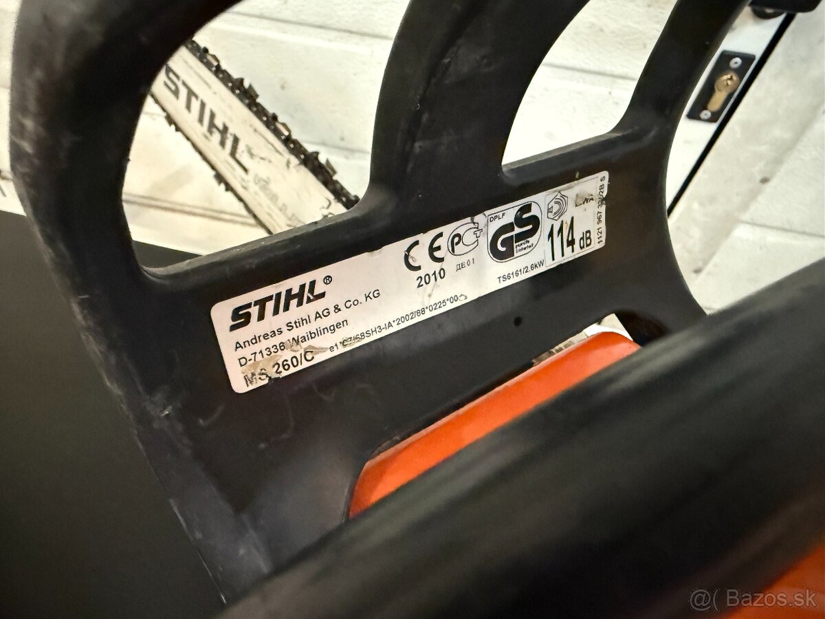 Motorové píly STIHL MS260 - 4