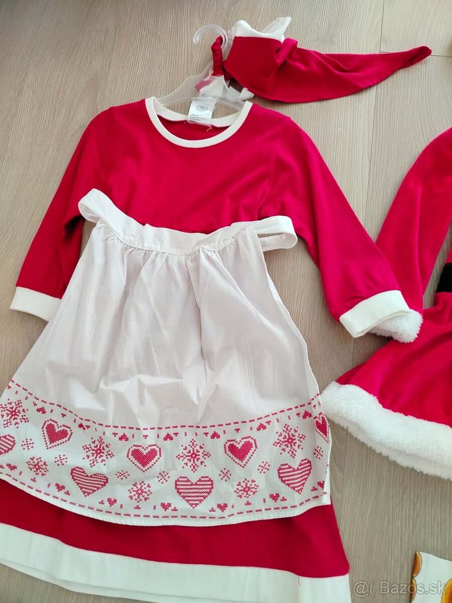 Vianočné šaty a súpravy/ body - 4