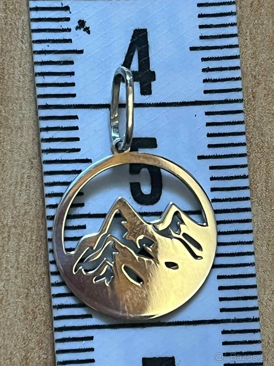 Prívesok Hory strieborný - 4