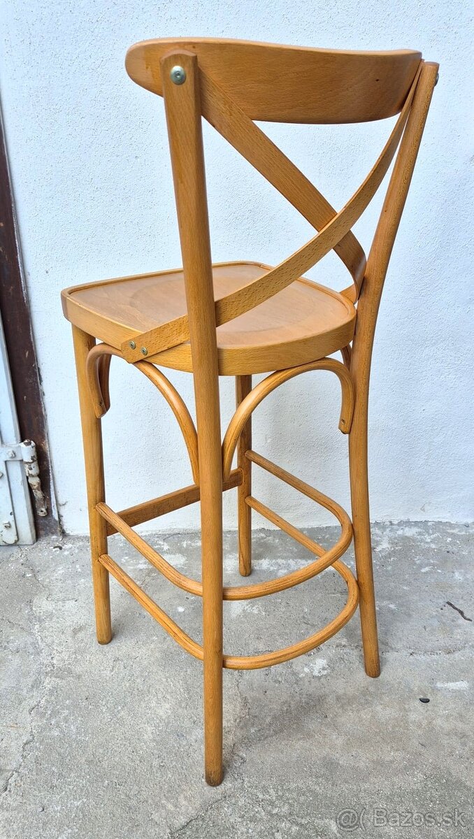 Barové židle světlé (č.67) - 4