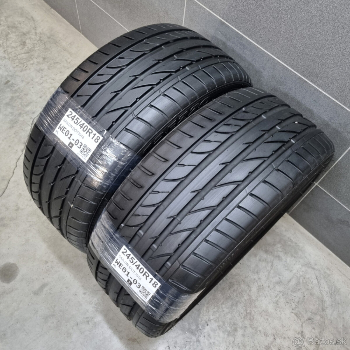 Letné pneumatiky 245/40 R18 SAILUN - 4