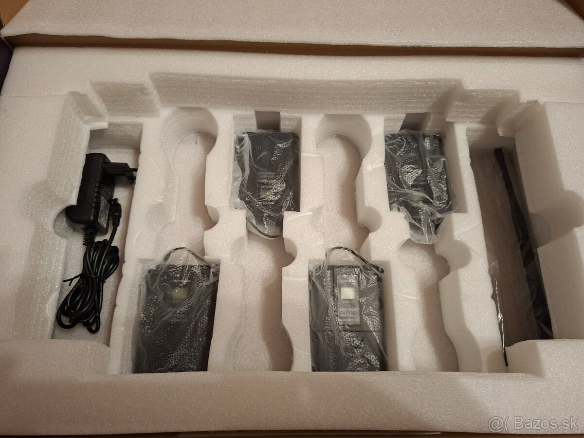 bezdrôtový mikrofónový set AUNA UHF-550 Quarterr2 (4-CH) - 4