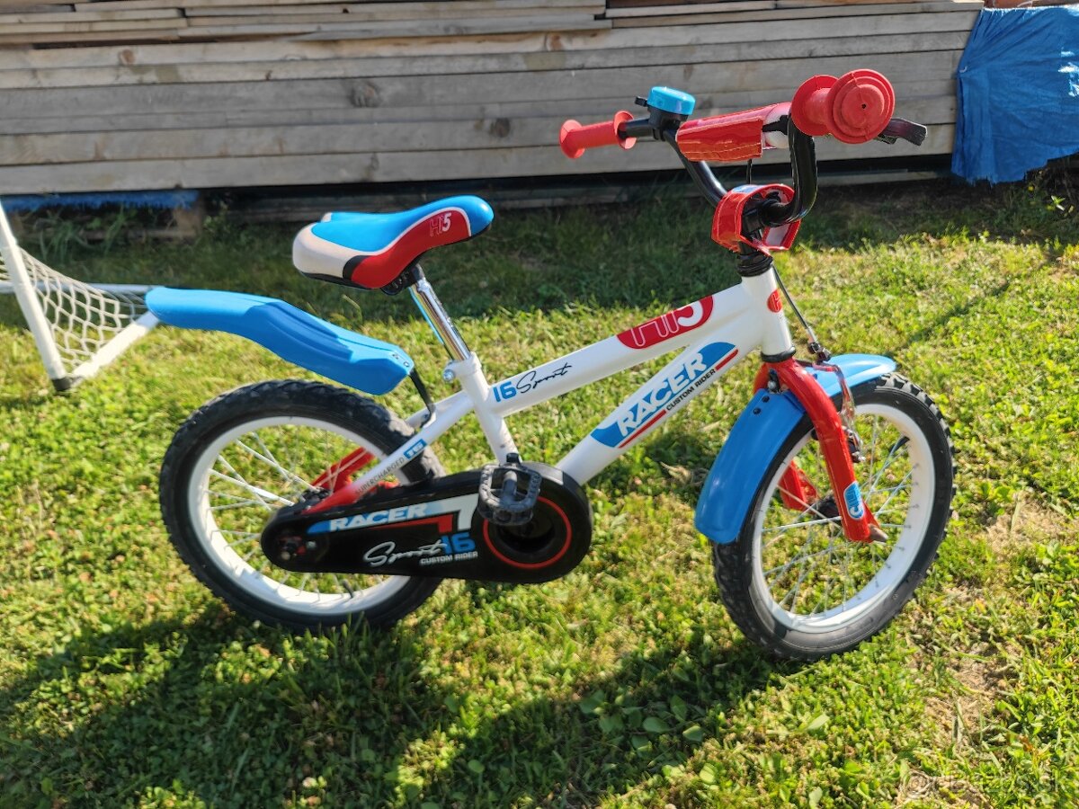 Detský bicykel 16' pre dievča a chlapca - 4