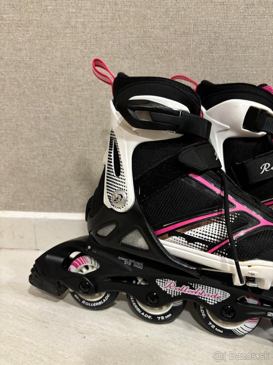 Detské rastúce kolieskové korčule Rollerblade, EU 33-36,5 - 4