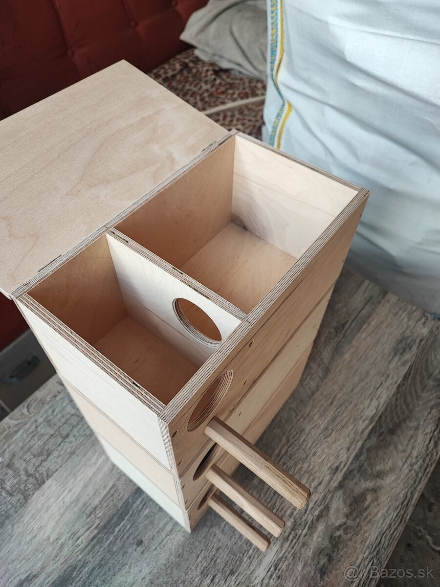 Búdka, búdky, pre papagáje - 4