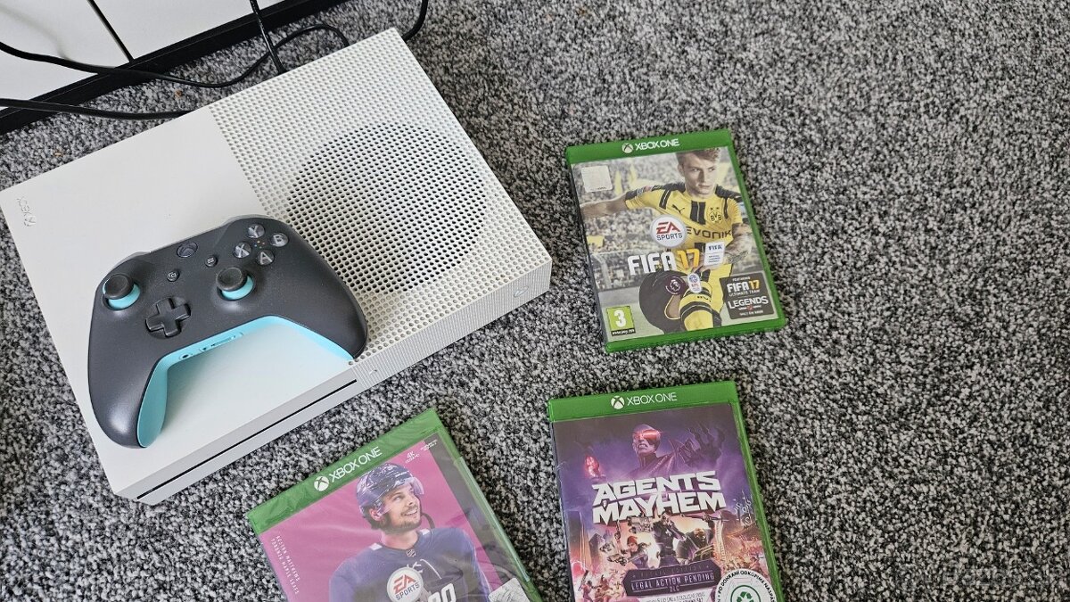 Xbox One S 500GB + 2x joypad a hry - aj vymením - 4