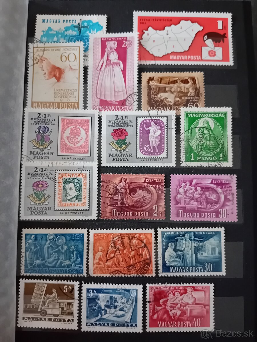 Známky Maďarsko v albume - 4