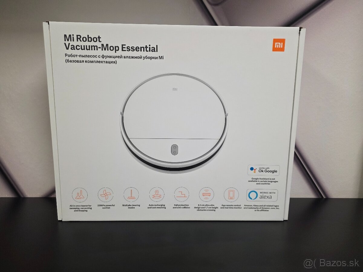 Robotický vysávač Xiaomi Mi Robot Vacuum Mop Essential - 4