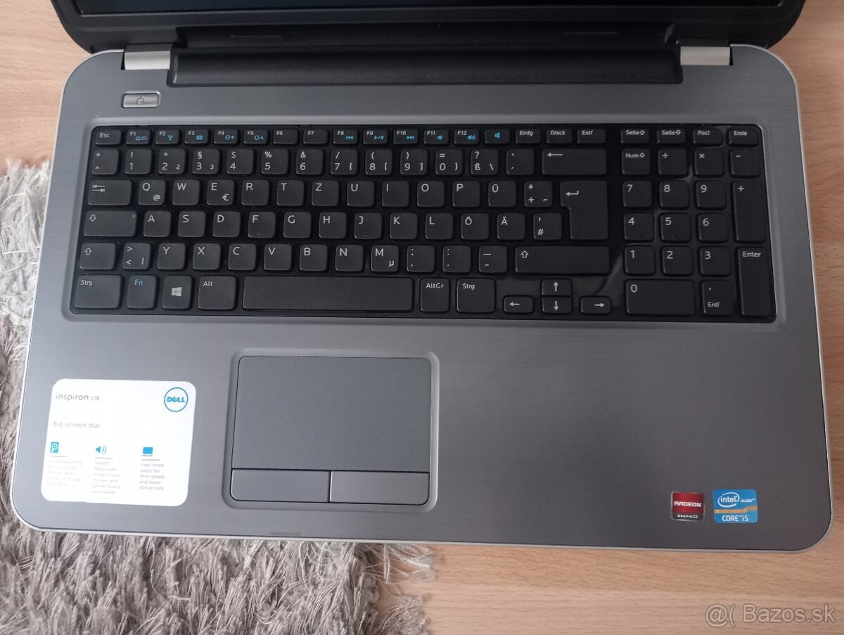predám 17" ntb DELL / Intel core i5 / 16gb ram / ssd - 4