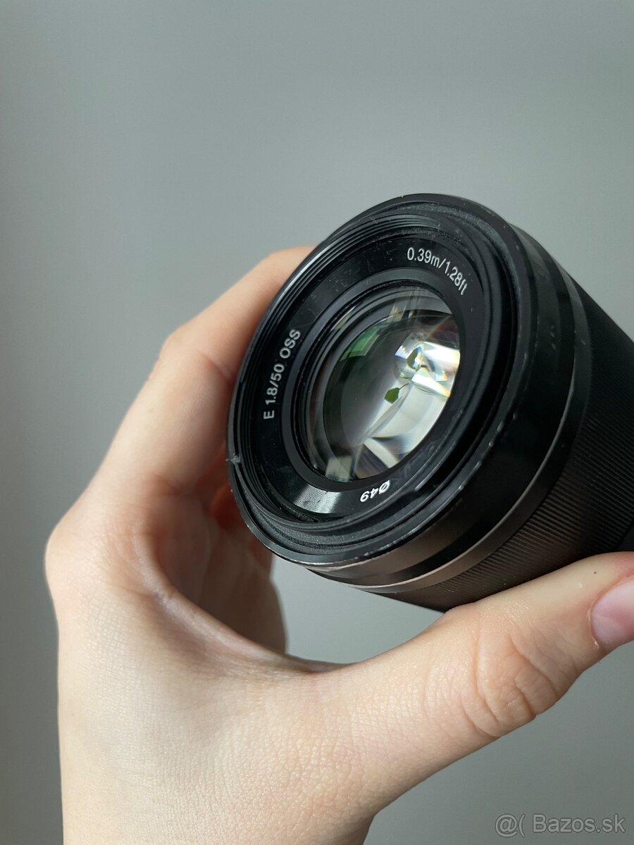 SONY objektív 50mm F1.8 - 4
