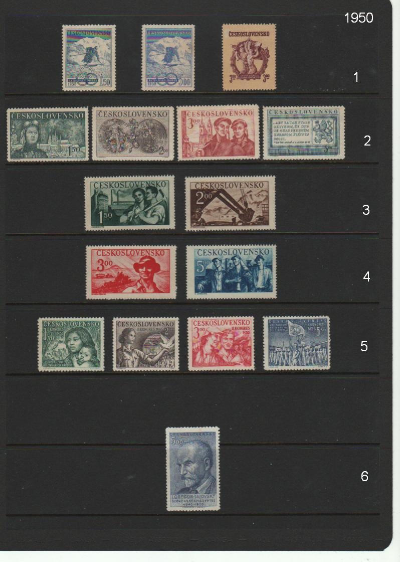 Známky Československo - 4
