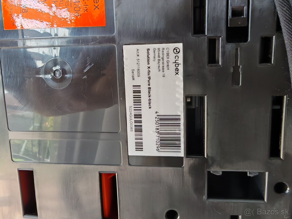 Cybex Solution X-fix Pure Black 15-36kg - 4