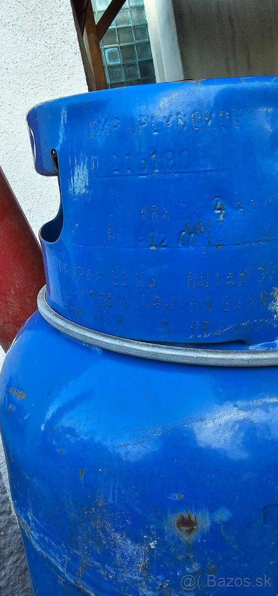 Propanbutanová fľaša 33 kg - 4