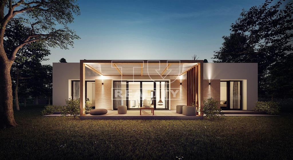 Moderný 4i RD s rovnou strechou – čistý dizajn,... - 4