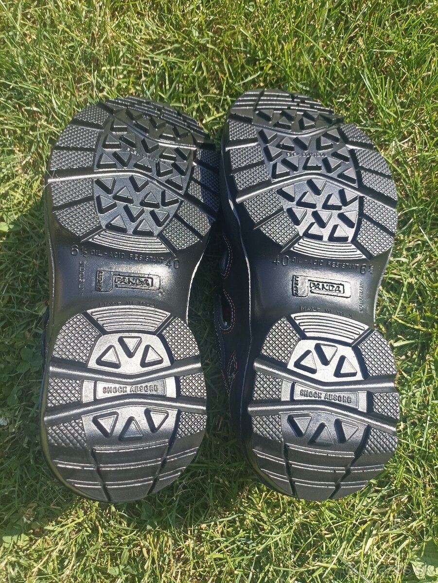 Nové pracovné topánky s oceľovou špicou - 4