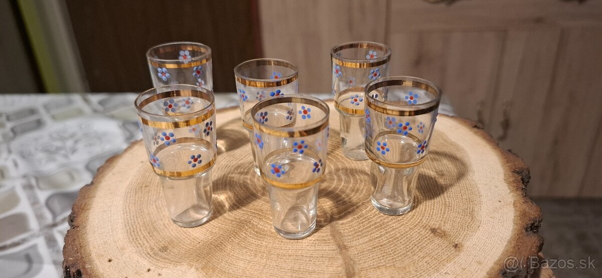 Poháriky - jablko, hruška z alpaky - 4