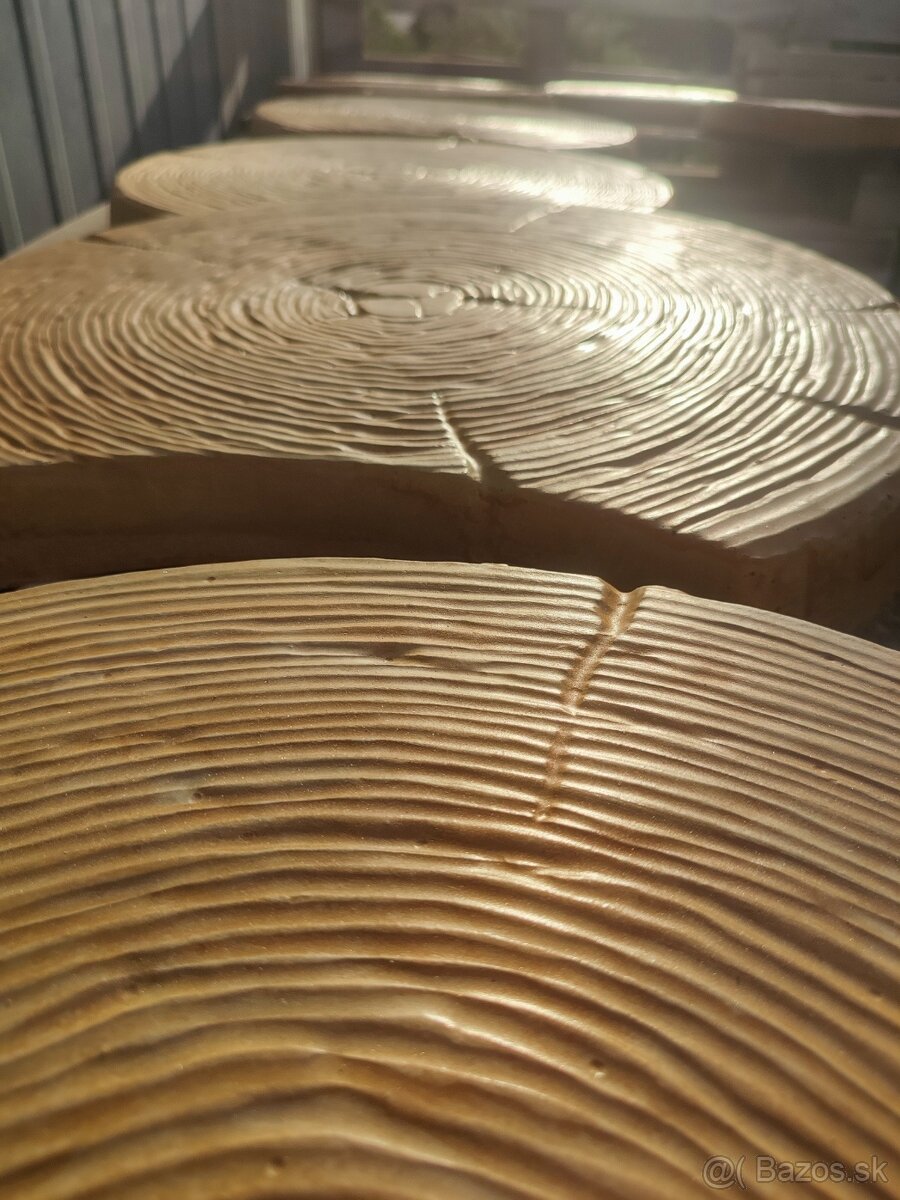 🌳 Betónová dlažba – imitácia dreveného pňa 🌳 - 4