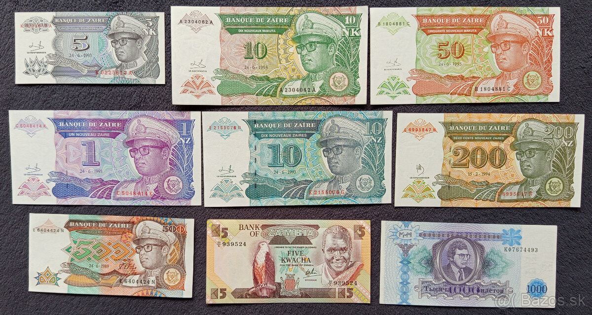 Bankovky svet UNC 5 - 4