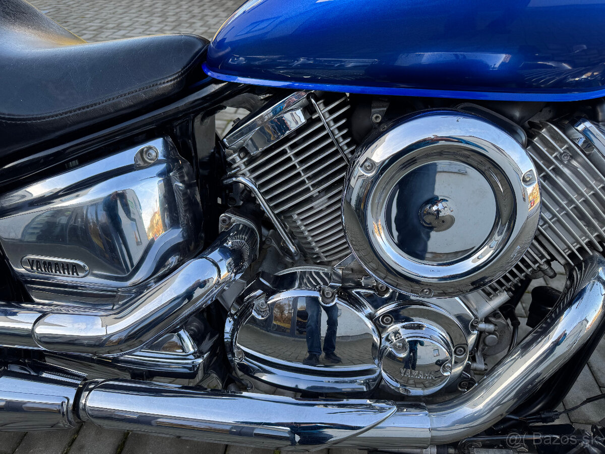 Yamaha XVS 1100 Dragstar modrý - 4