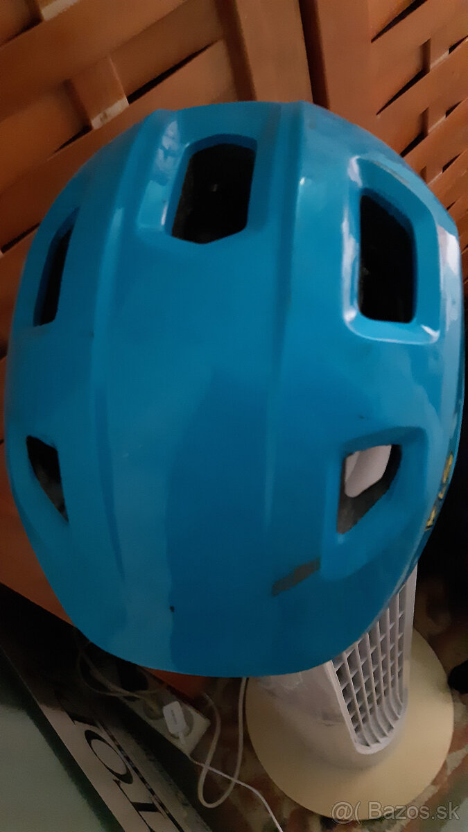 Detská cyklistická prilba - modrá - 4