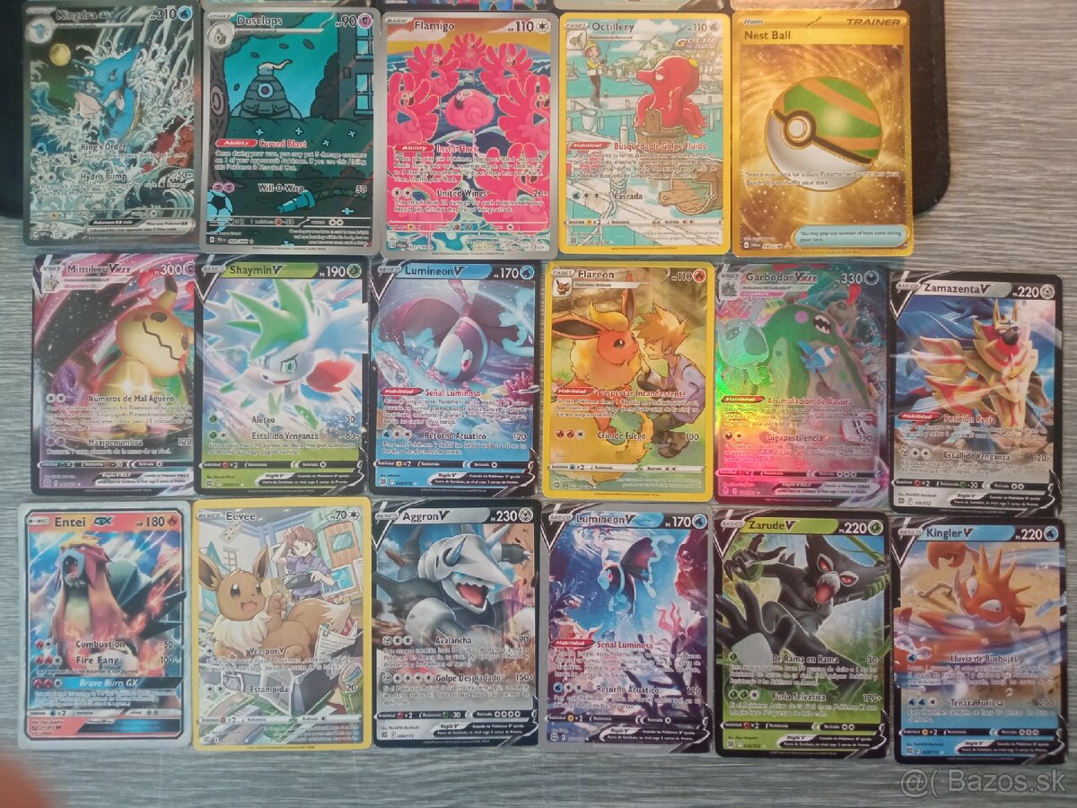 Pokémon karty – zberateľský mix - 4