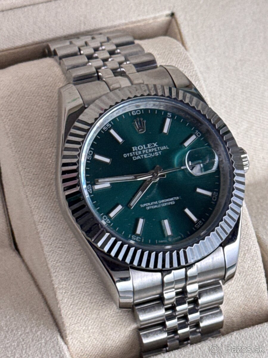 Rolex Datejust green 41mm 1:1 - 4
