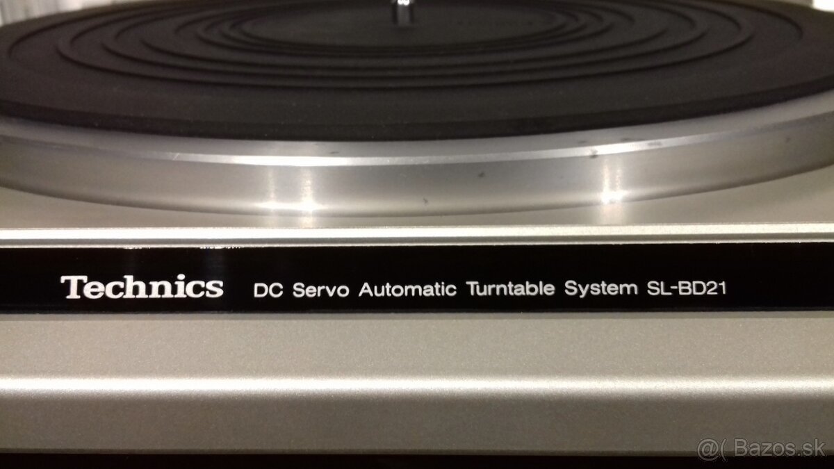 STRIEBORNY gramofon TECHNICS SL-BD21, DC servo, Japan, AG27 - 4