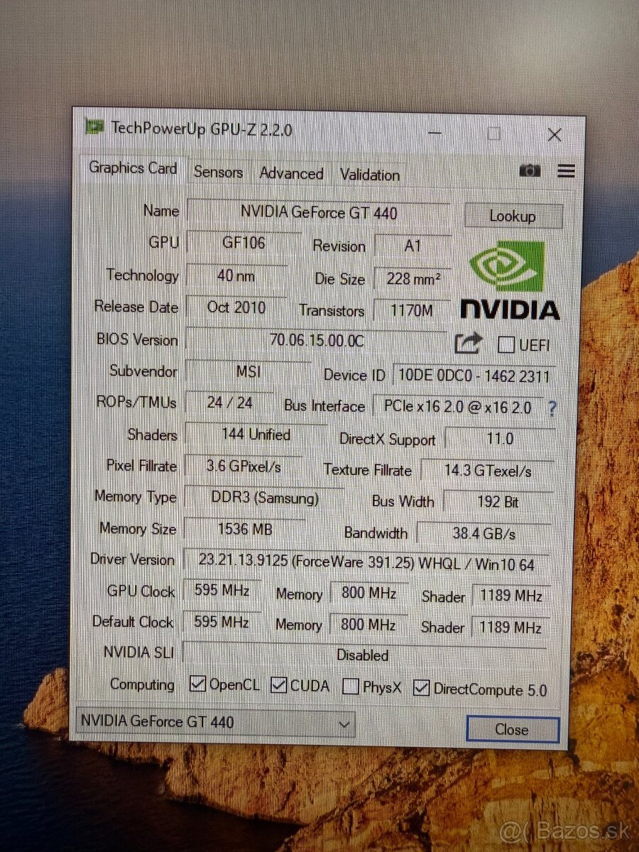 Kancelársky počítač HP Pro i5 8GB RAM SSD+HDD W10 Pro - 4