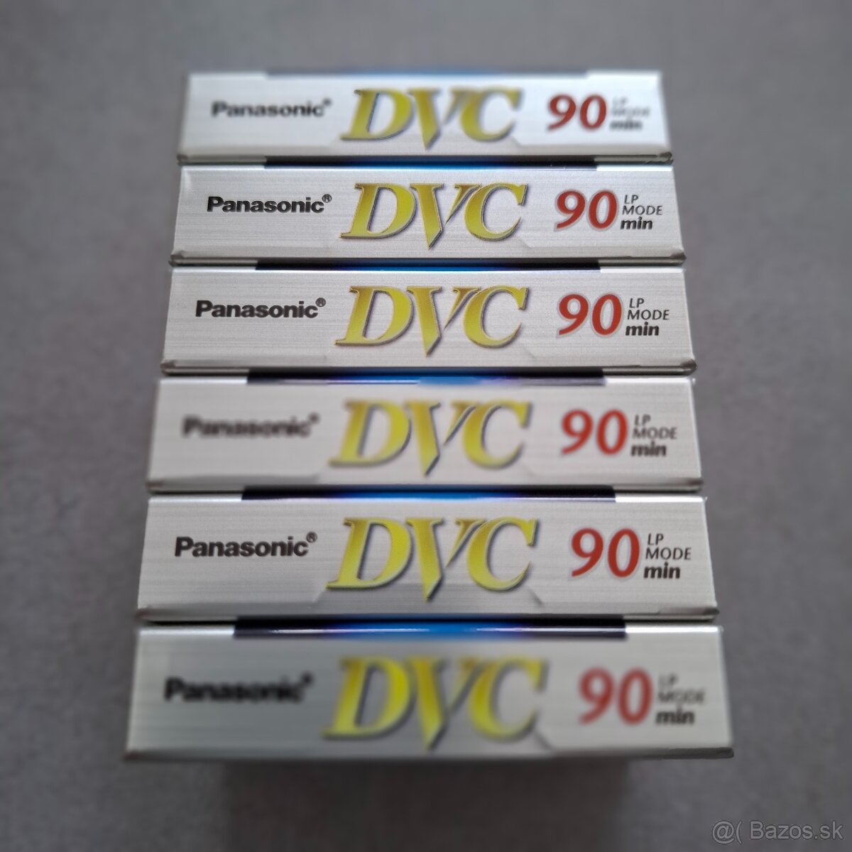 Panasonic DVC MiniDV kazety – 6 ks (predaj iba ako celok) - 4