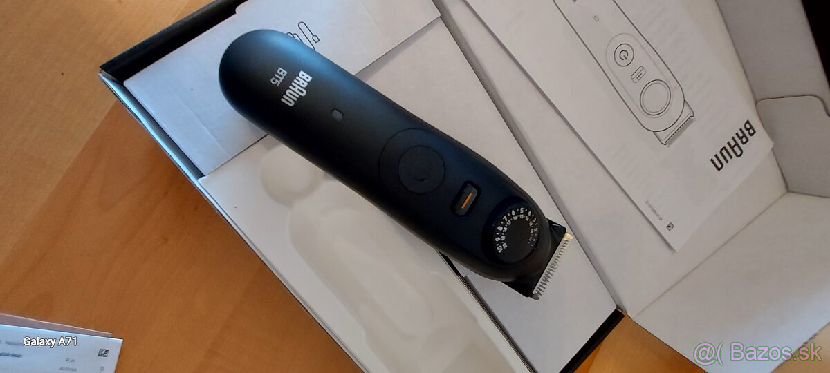 Zastrihávač brady Braun. - 4