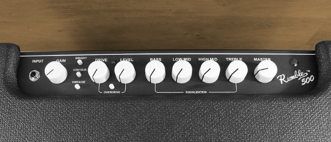 Fender Rumble 500 V3 - basgitarové kombo - 4