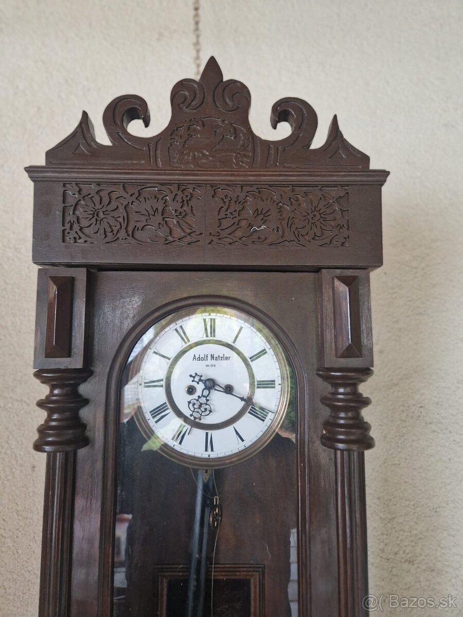 Starožitné nástenné hodiny - 4