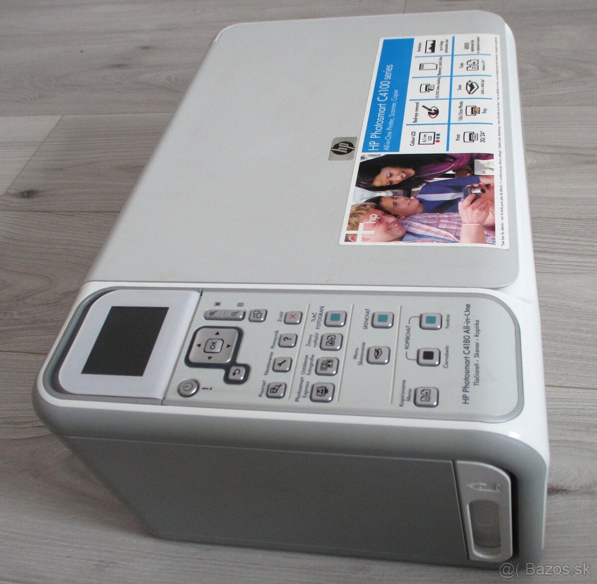 multifunkčnú atramentovú tlačiareň HP Photosmart C4180 - 4