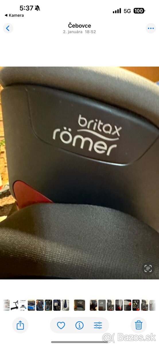 Römer Britax autosedacka - 4