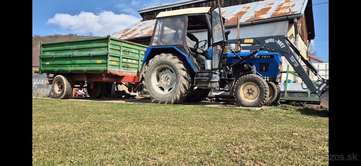 Zetor 7011 a čelný nakladač wol-met tur 2b - 4