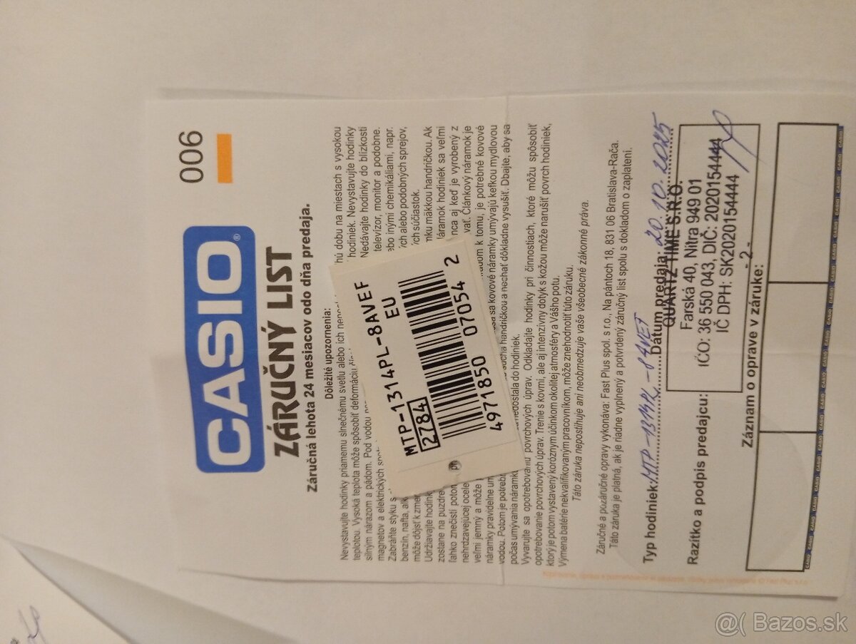 Pánske hodinky Casio - 4