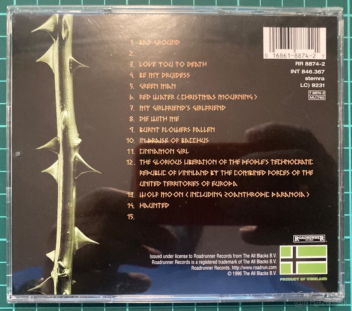 CD TYPE O NEGATIVE - OCTOBER RUST (1996) - 4