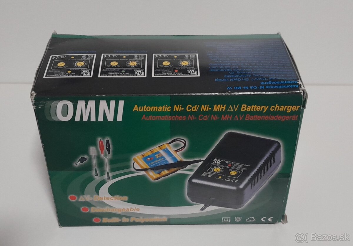 Predám nabíjačku OMNI MW6168V - 4
