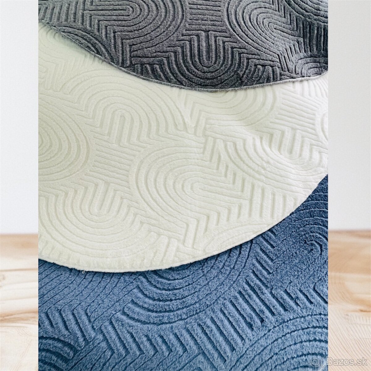 Okrúhly koberec 120120 cm - 4