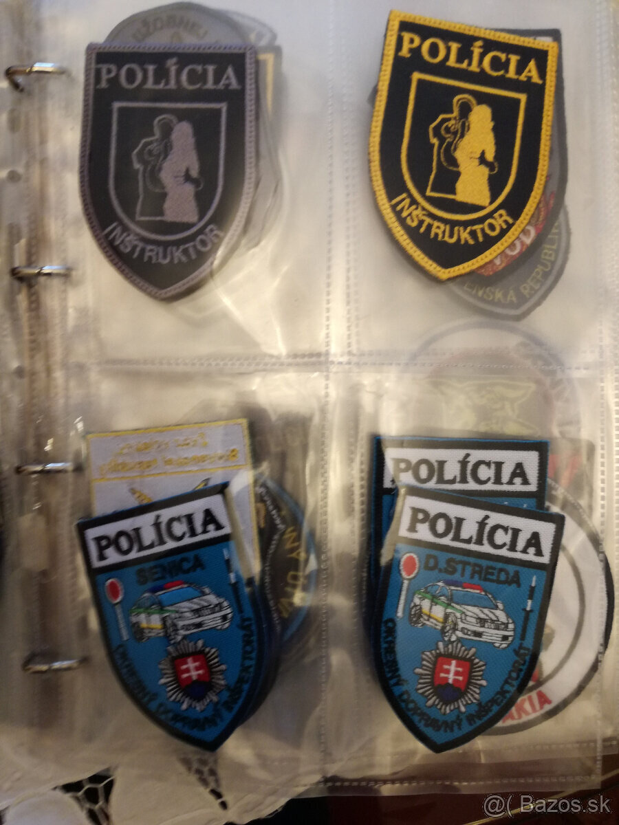 policajne našivky-vojenské a ine - 4