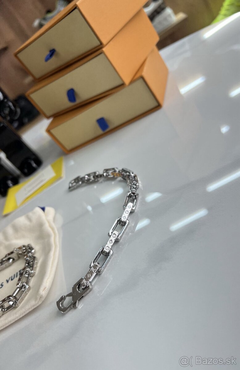Náramok Louiss Vuitton strieborný - 4