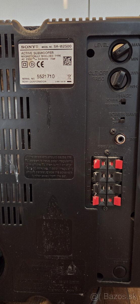 Predám domáce kino sony - 4