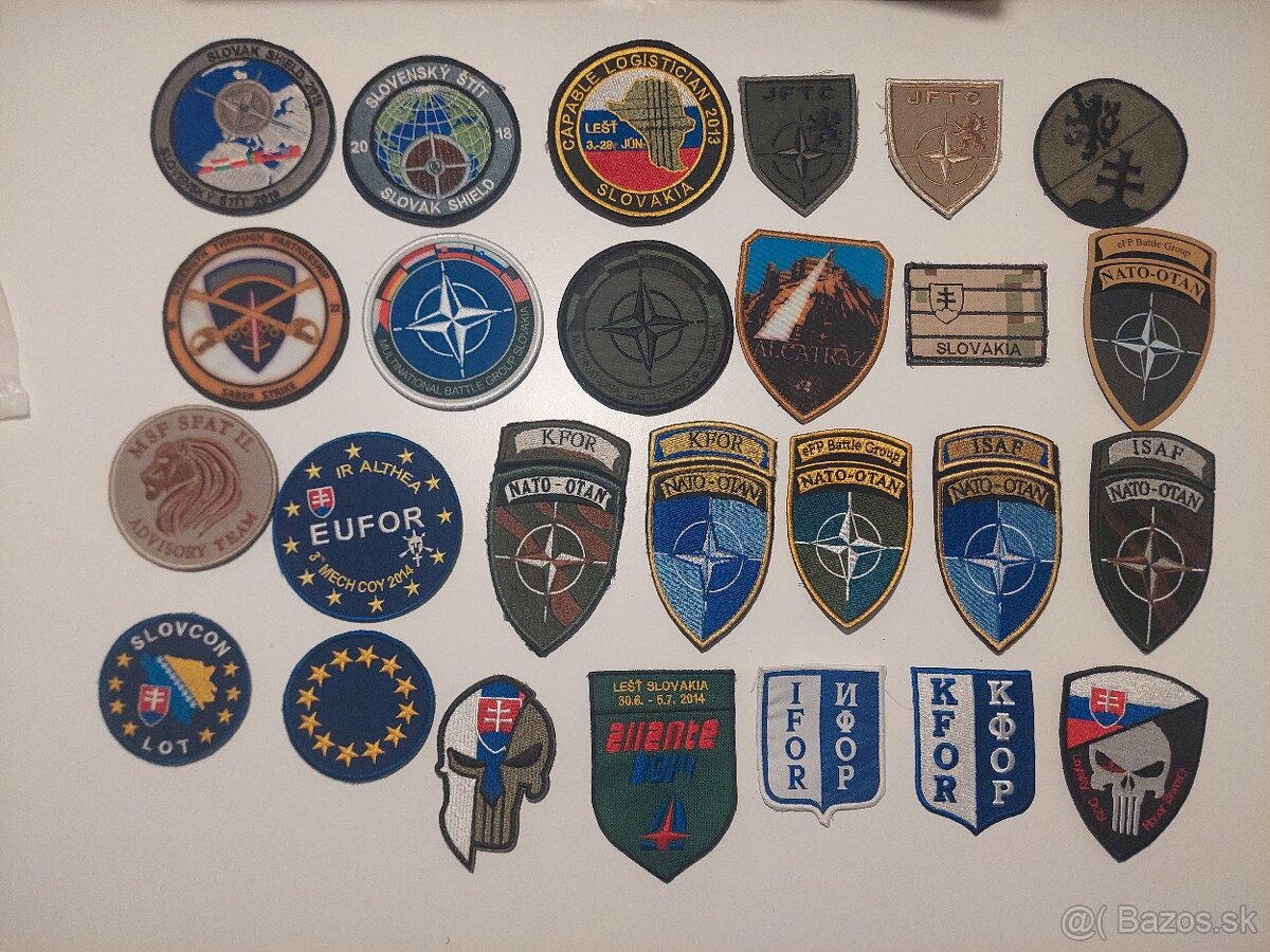 Vojenské nášivky - armáda SR. OSSR - 4
